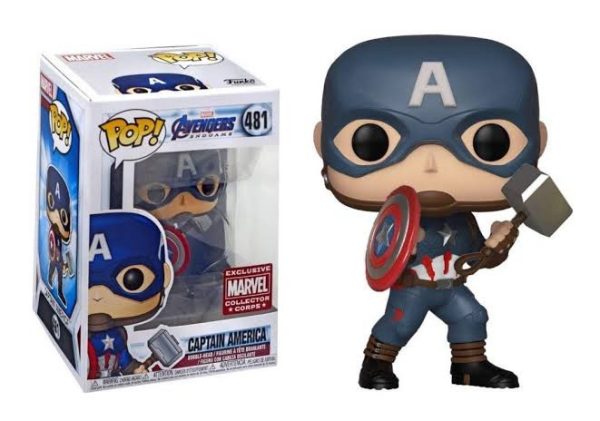 Captain America Marvel Corps pop!