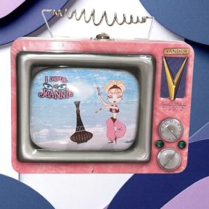 I Dream of Jeannie Tin with printed signature photo