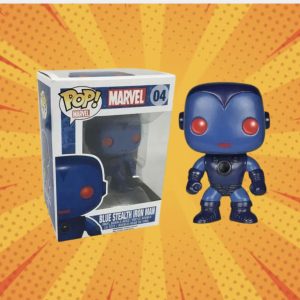 Blue Stealth iron man funko pop!